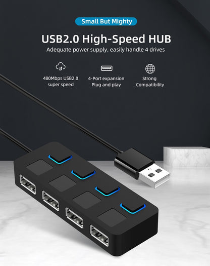 4-Fach USB Hub