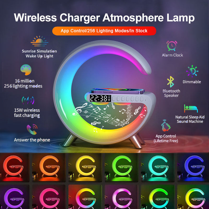 Lichtwecker mit Wireless Charger